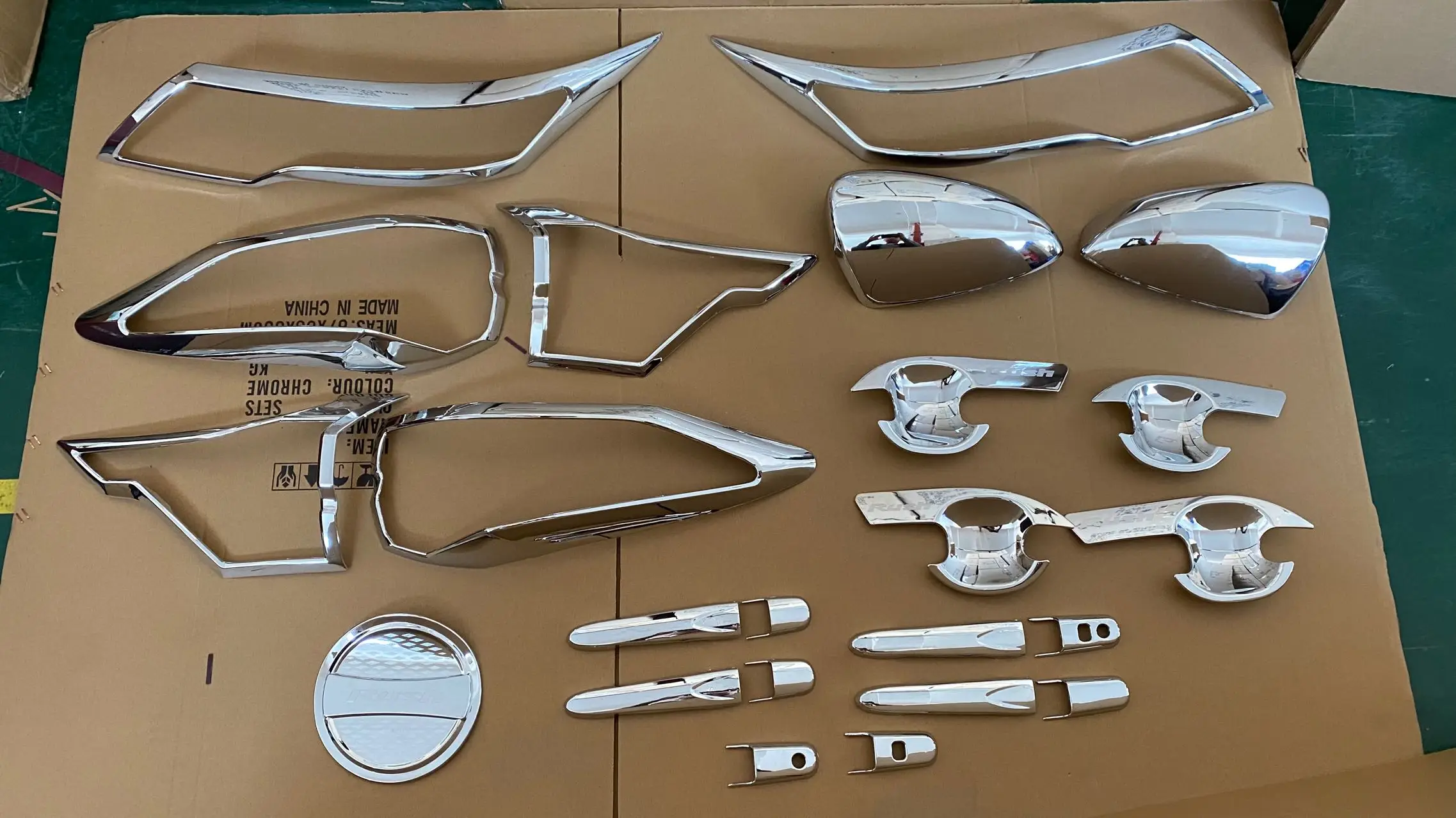 Good quality car exterior accessories auto chrome set  TOYOTA RUSH 2018-ON