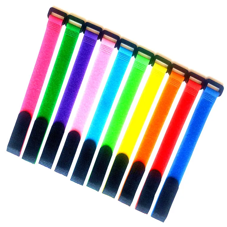 Hot Selling Adjustable Cheap Hook Loop Cable Tie hook and loop buckle strap
