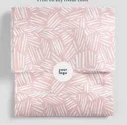 Tissue Paper Custom packing paper Printed Logo Wrapping paper with printed