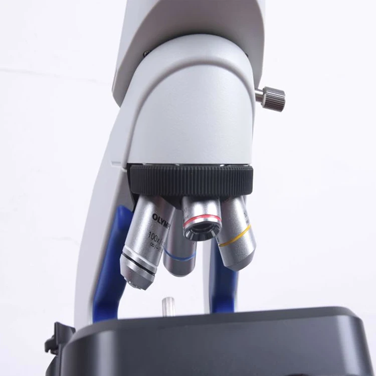 Student Medical Lab Optical Biological Binocular Trinocular Microscope with LCD Display