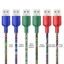 KAKUSIGA Boxed Data Cable 3.2A 1M Fast Charging Cable Colorful Support High-speed Transmission