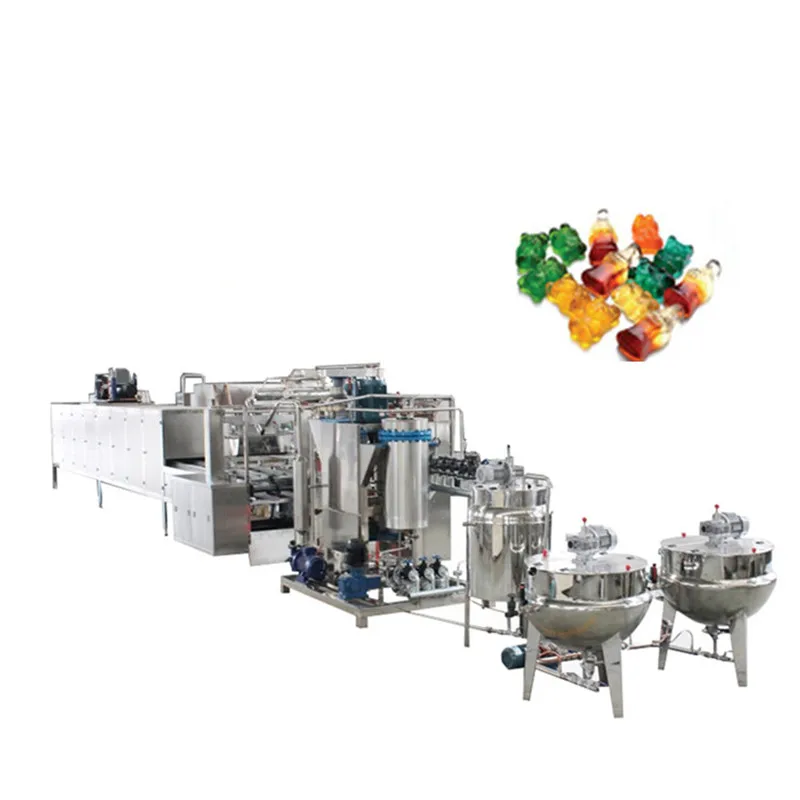 Industrial Automatic Gummies Candy Machine Automatic Jelly Candy Production Line