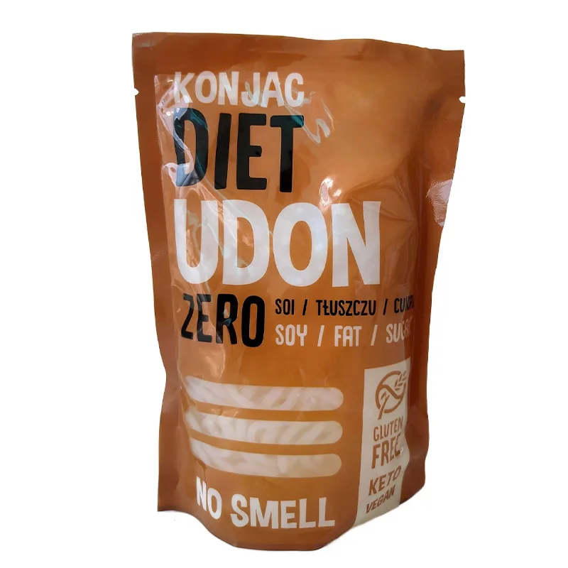 Конжак без сахара, лапша феттучин, быстрая Конжак, лапша сиратаки ручной работы, нежирная, халяльная, сертифицированная коробка