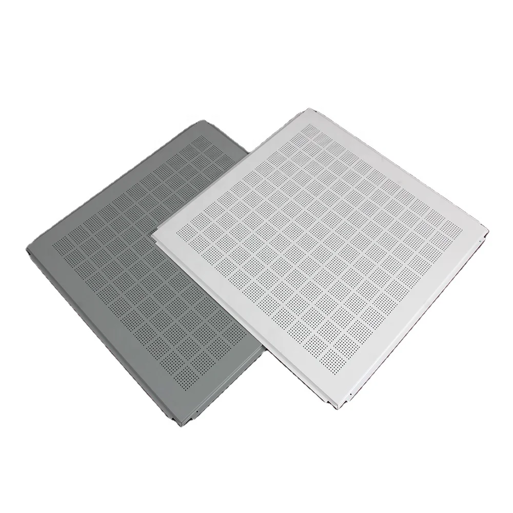 Fireproof Stretch Wave Baffle Ceiling Tile Custom Aluminum Sale Waterproof Cross Metal Customized Sound Irregular Training Style