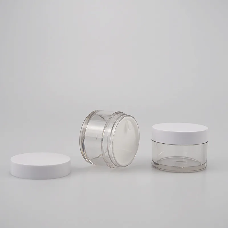 Пластиковая подтягивающая Комплексная банка для крема, 50 мл