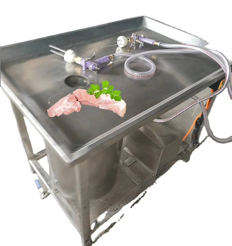 Воздушный насос в комплекте с шприцем для инжектора мяса