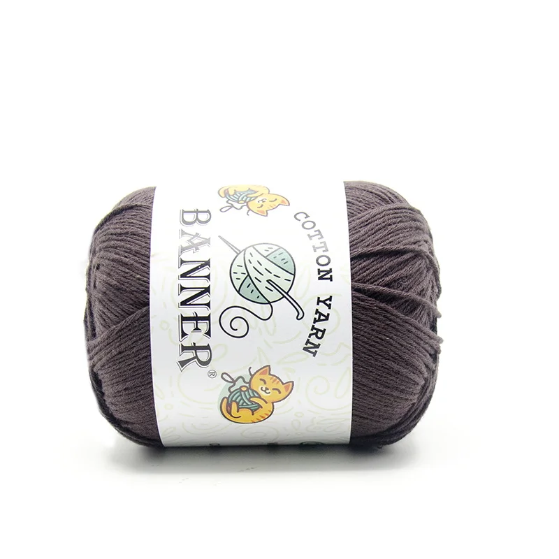 Производитель из гуанчжоу, пряжа из 100% чистого хлопка, вязание крючком из хлопка