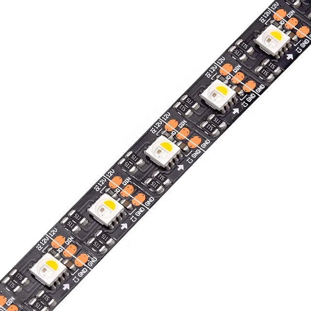 High Cri 95 Sk6812 30 60 74 96 144 Leds/m Ip65 Ip67 Ip68 5v Rgbww Rgbnw Rgbcw Streifen Stripe Tape Sk6812 Rgbw Led Strip Light