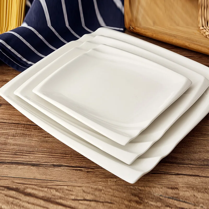 Irregular sauce plates Plum sauce dishes White ceramic small flower shape sauce dish for restaurant