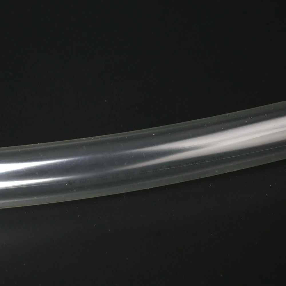 Flexible Non-Toxic electrical PVC clear sleeves clear hose tube