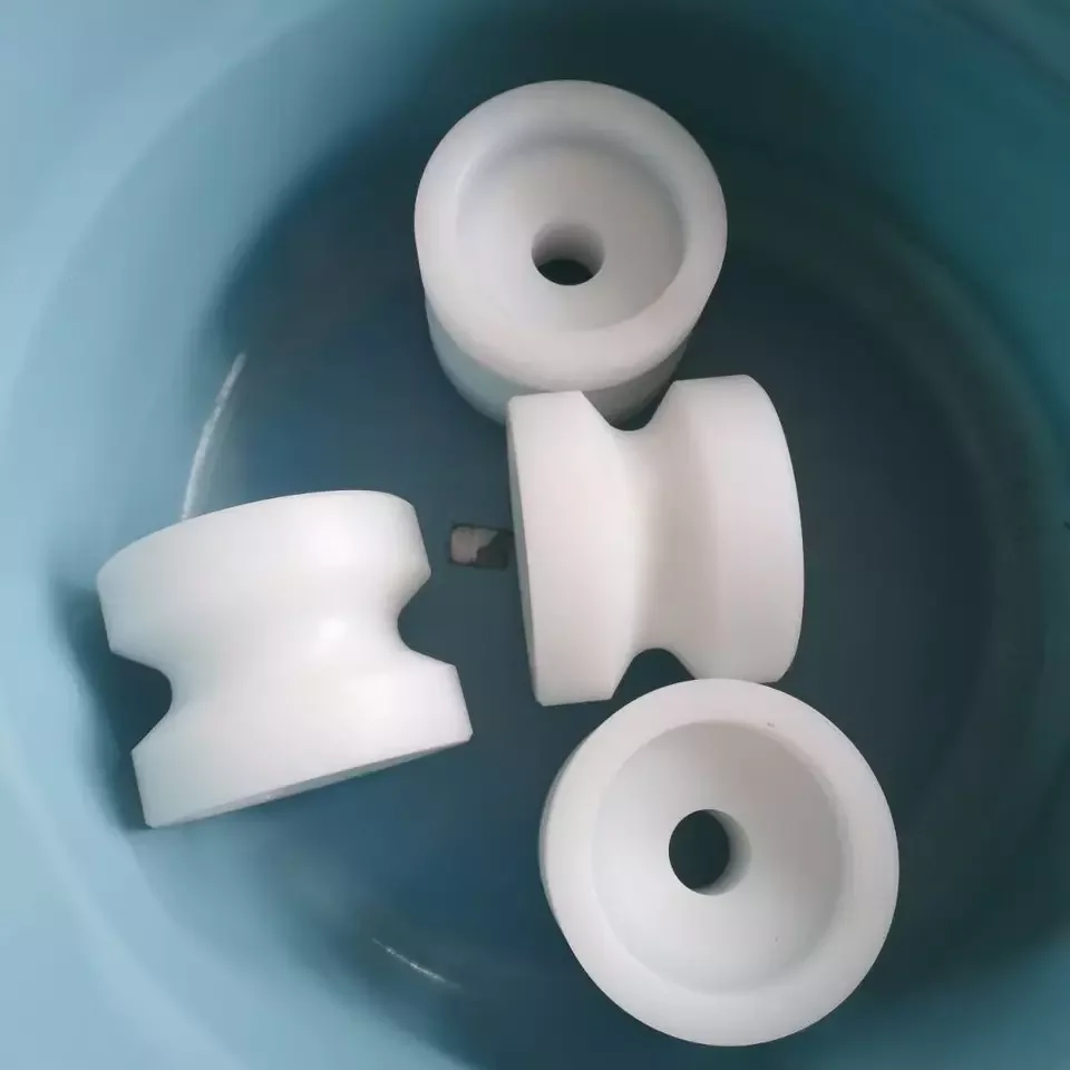 MC nylon plastic insert bushing sleeve for shaft tube pipe PA6 nylon gasket/flange