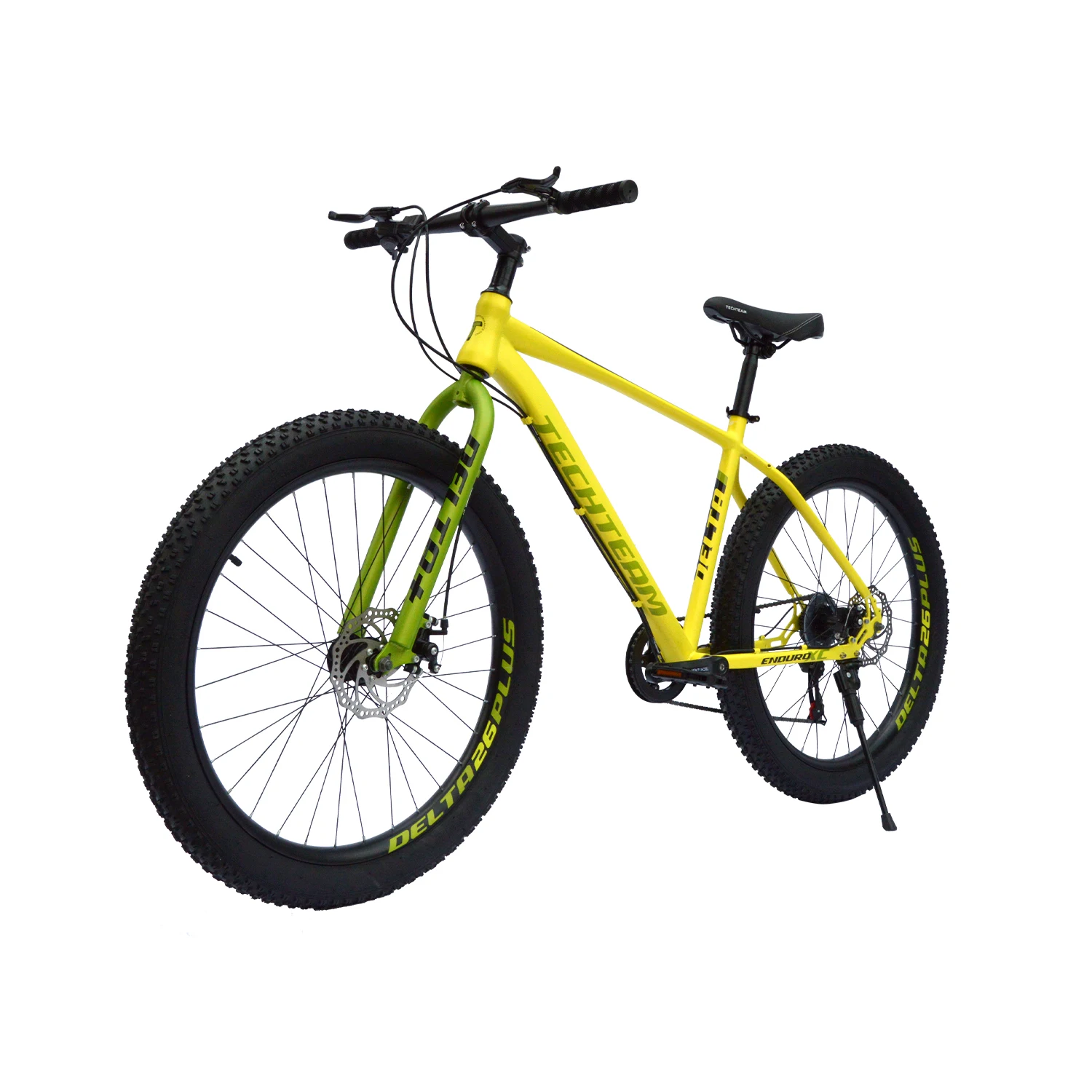 CYBIC 24 inch Mountain Bike for Man, Iron Frame, Fat Tires, Suspension Fork, Disc Brake, 24 inch Bicycle