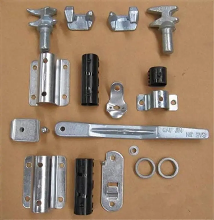 Q235 container door lock cam and keeper