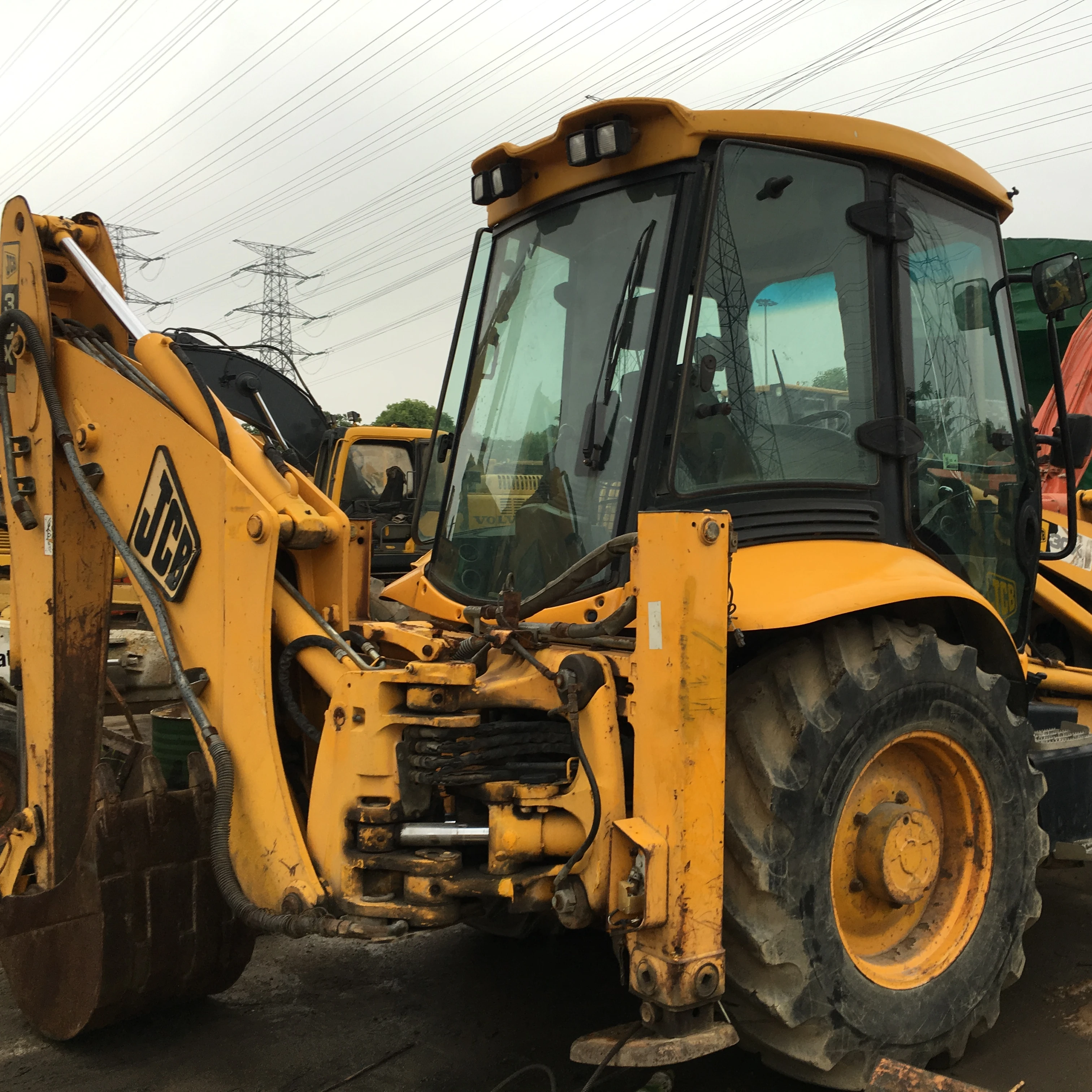 Used JCB 3CX Towable backhoe for Sale/Used Backhoe Loader 3CX Wheel Loader JCB3CX