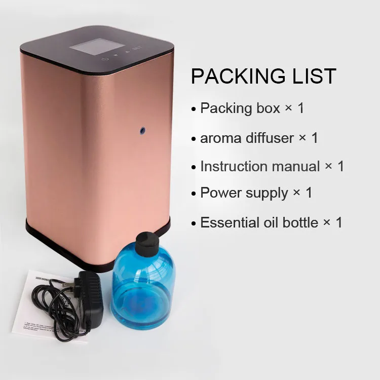 Professional Aroma Nebulizer No Water Diffuser Automatic Scent Machine for Large Area