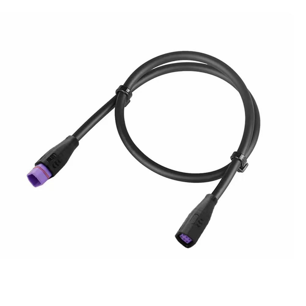 Julet singal extension cable 6pins ebike JUNLEI special shaped extension wire 6pin with male female connector