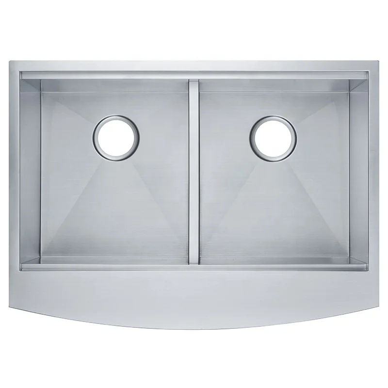 Factory Wholesale High Quality Golden Kitchen Double Sink Tripl Bowl modern fregaderos de cocina de acero inoxidable