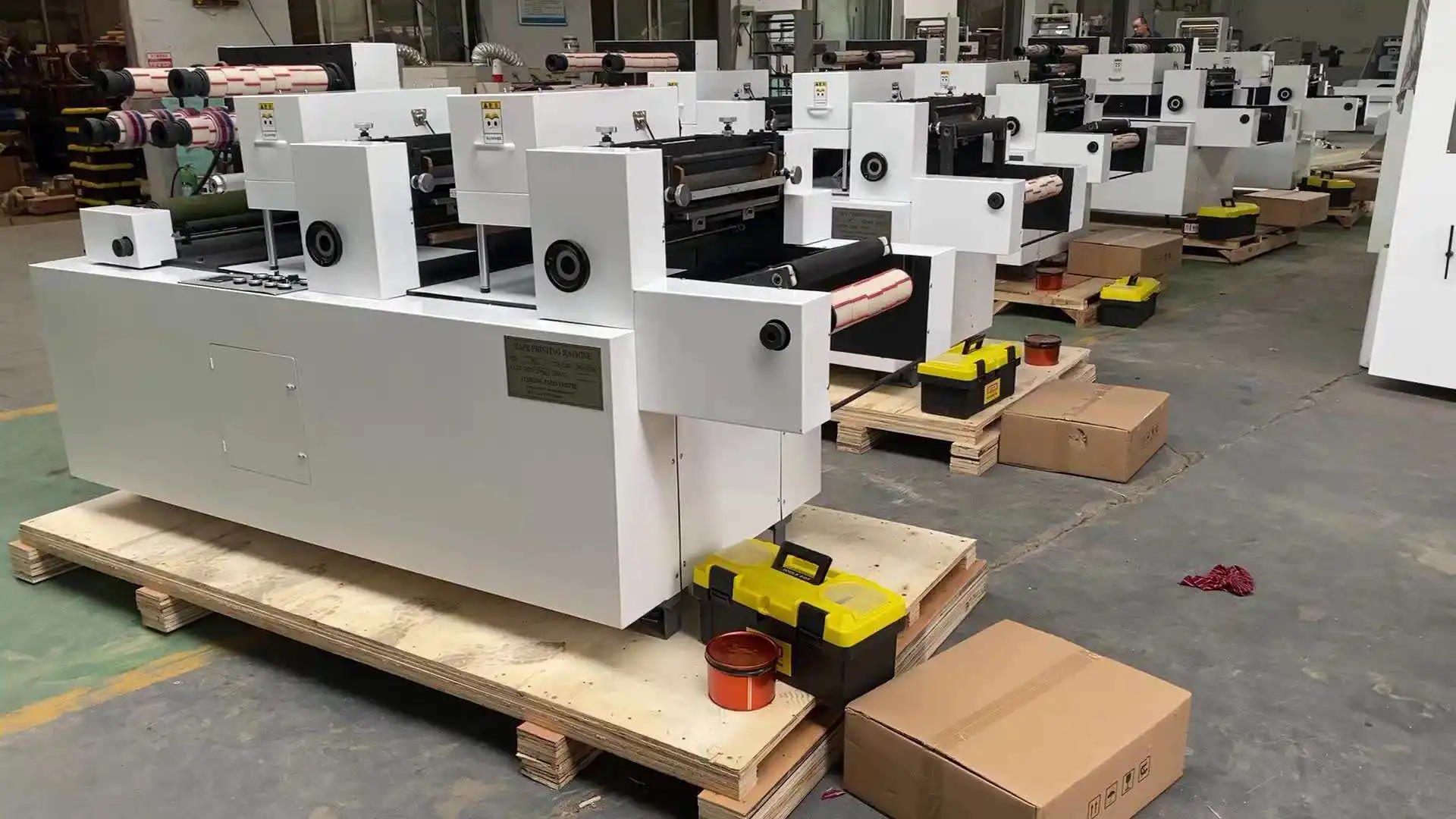 HT360-2 Low Price BOPP Tape Coating Machine with 2-Color Printing Machine