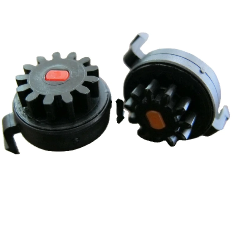 Небольшое вращение, подключенное завинчиванием или вкручиванием в компонент для обеспечения демпфирования движения демпферами