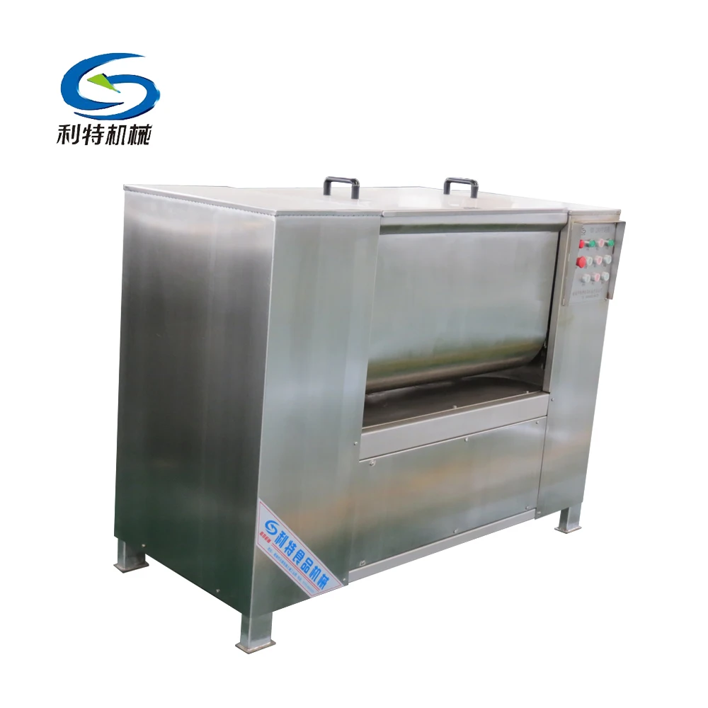  Double axis vacuum meat mixing machine /vegetable stuffing
