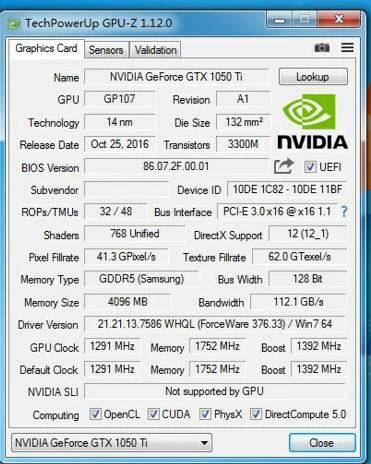 PCWINMAX GeForce GTX 750Ti DDR5 Low Profile CUDA 640 Single Fan Low Power 2GB 4GB Desktop GPU Graphics Card