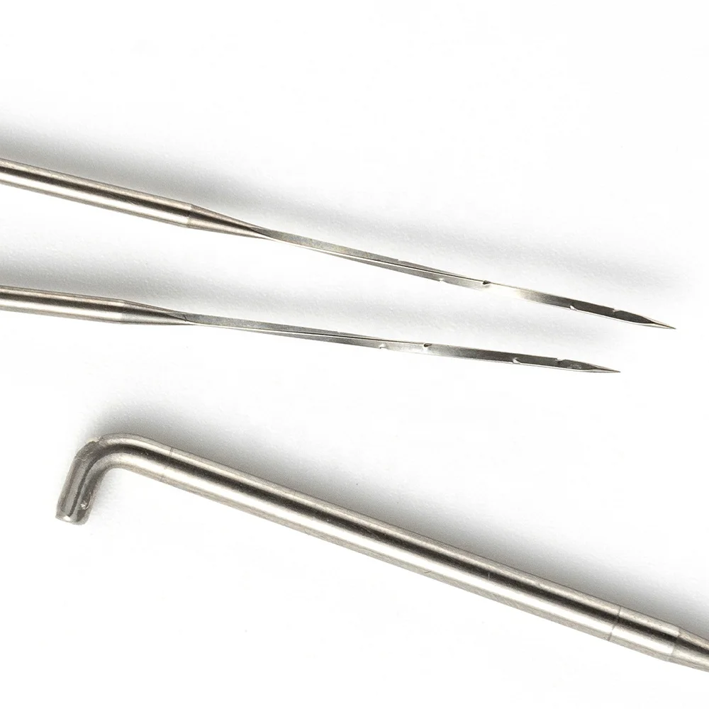 38G M222 Spiral needles for Polyester non woven velour needle punched car felt carpet