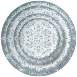 JINTCH Wholesale western ancient serving dinner plates bone china dinner set wedding ceramic plates