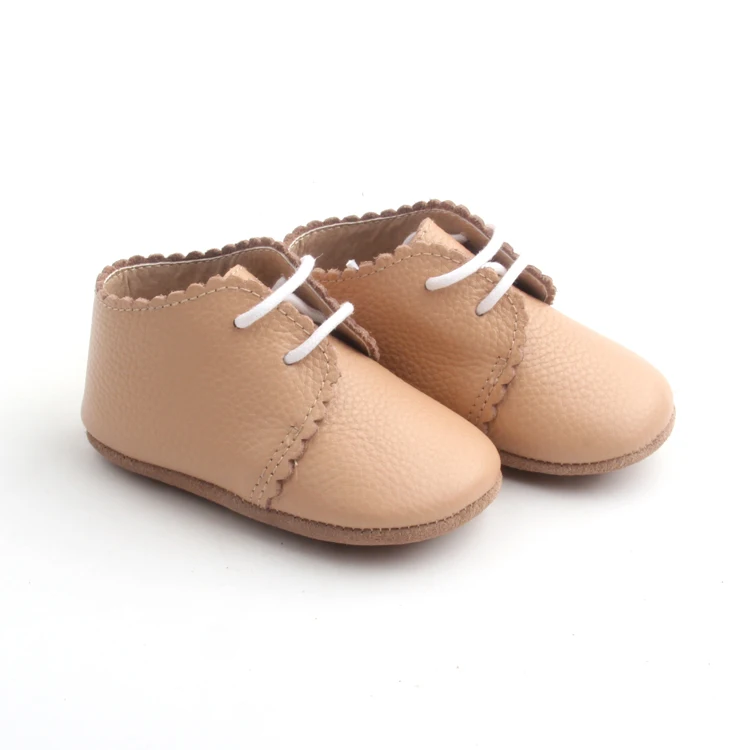 Pattern Soft Leather Baby Girl Oxford Casual Shoes Toddler Shoe