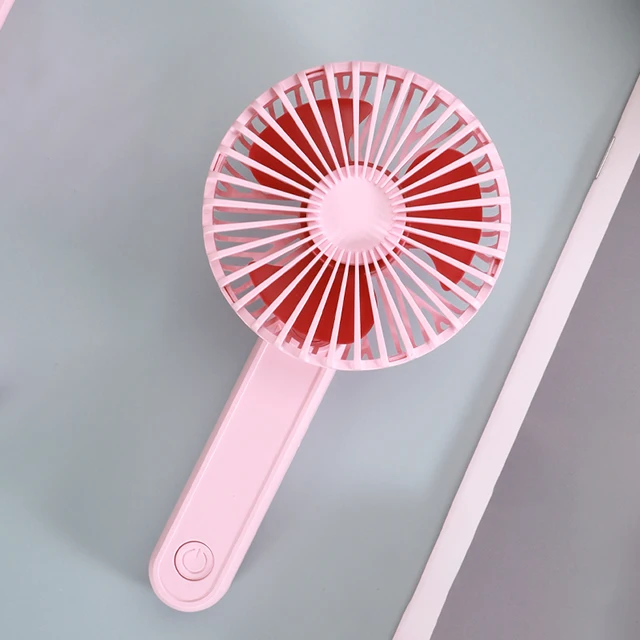 
Mini&Light hand fans customized logo mini usb charging adjustable angle handheld fan 