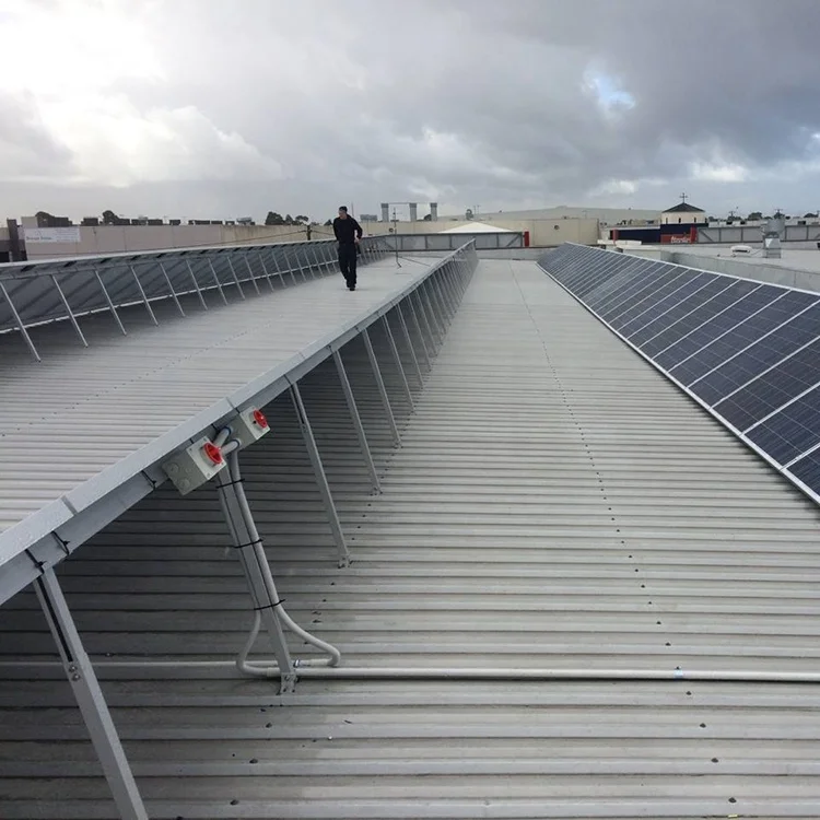 Adjustable Aluminum Base Solar Panel Roof Structure System Easy Install Wholesale Rooftop Mounting Home PV Modules Solar Carport