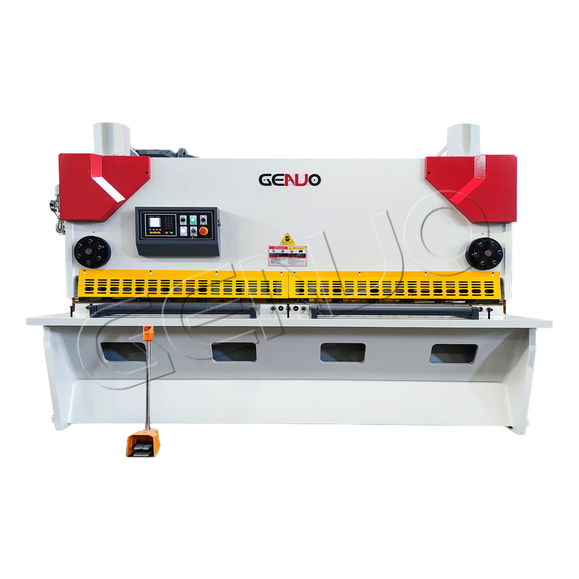 2023 GENUO Excellent Quality And Reasonable Price 6 mm Mechanical Automatic Guillotine Shearing Machine
