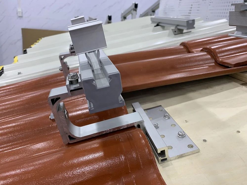 SOEASY Solar Rail Tile Hook AL6005-T5 Bracket для черепичной крыши универсальные регулируемые Крючки