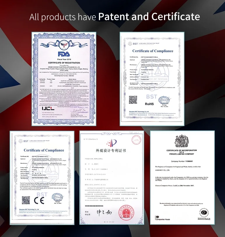 Factory Price Mini Electric Facial Nose Pore Professional Suction Blackhead Machine Remover Vacuum Tool Kit Private Label