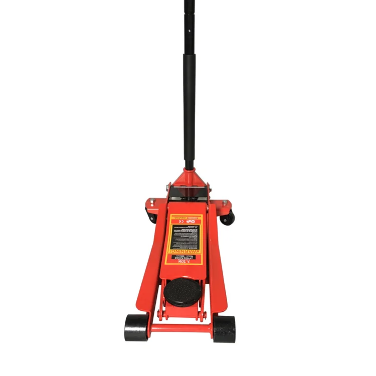 3 Ton Low Profile Steel Floor Car Jack Trolley Jack with Rapid Pump