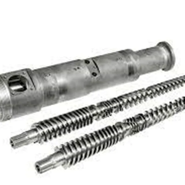 Standard Bimetallic Conical Twin Screw Barrel Producing Conical Twin Screw Barrel For Extrusion PVC