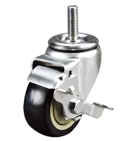 4inch thermoplastic rubber swivel caster wheel 120Kg capacity