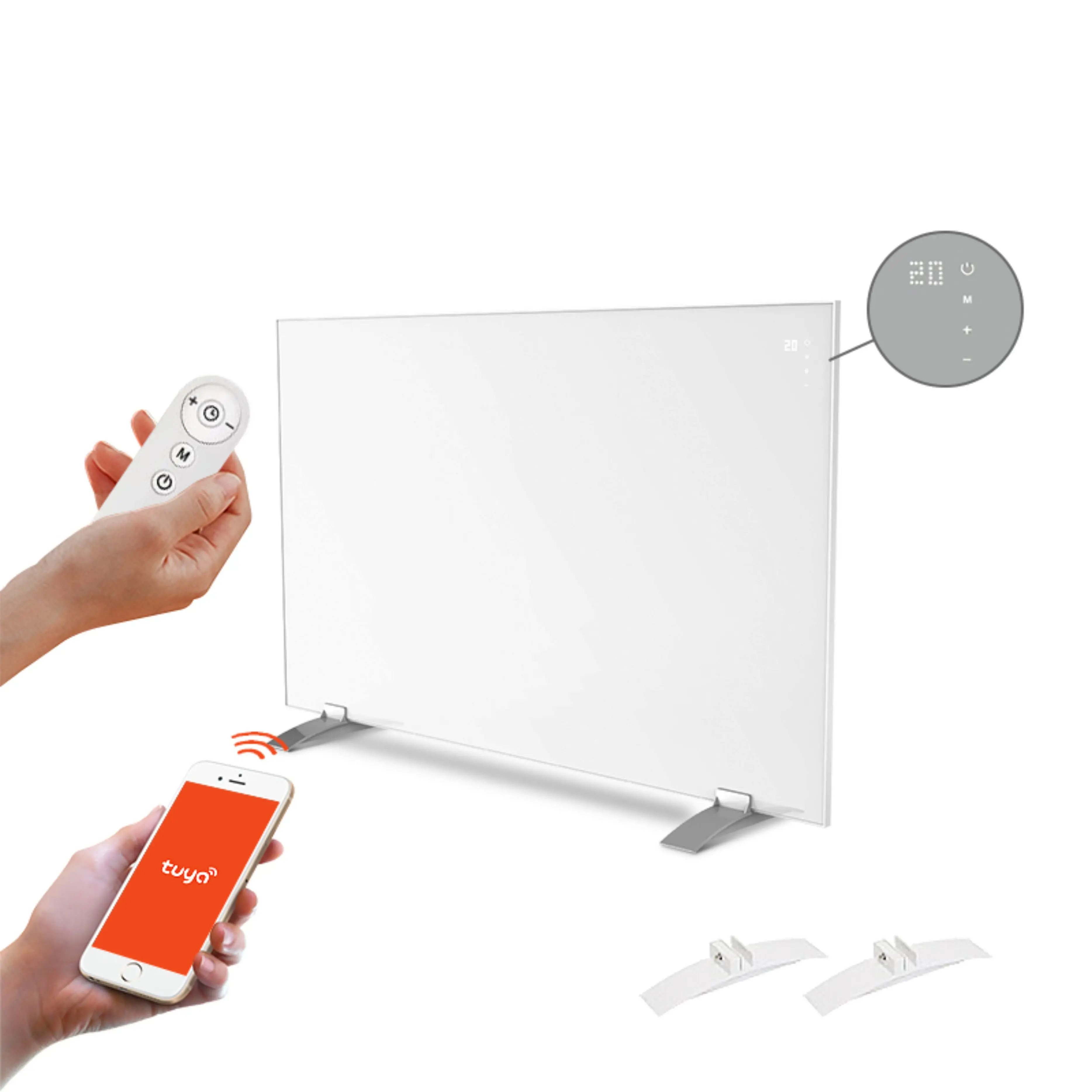 portable and wall mounted electric infared heater panel for winter