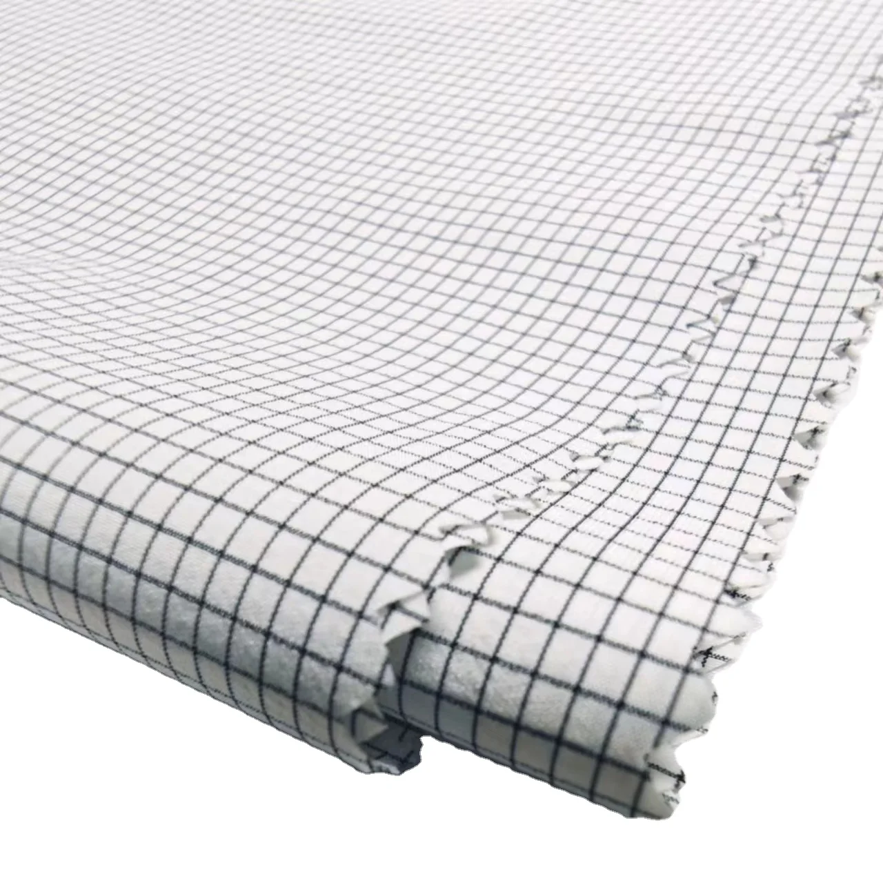 customized 70gsm 20D thin power stretch nylon spandex ripstop  check 0.2*0.2 skirt bikini sport wear fabric