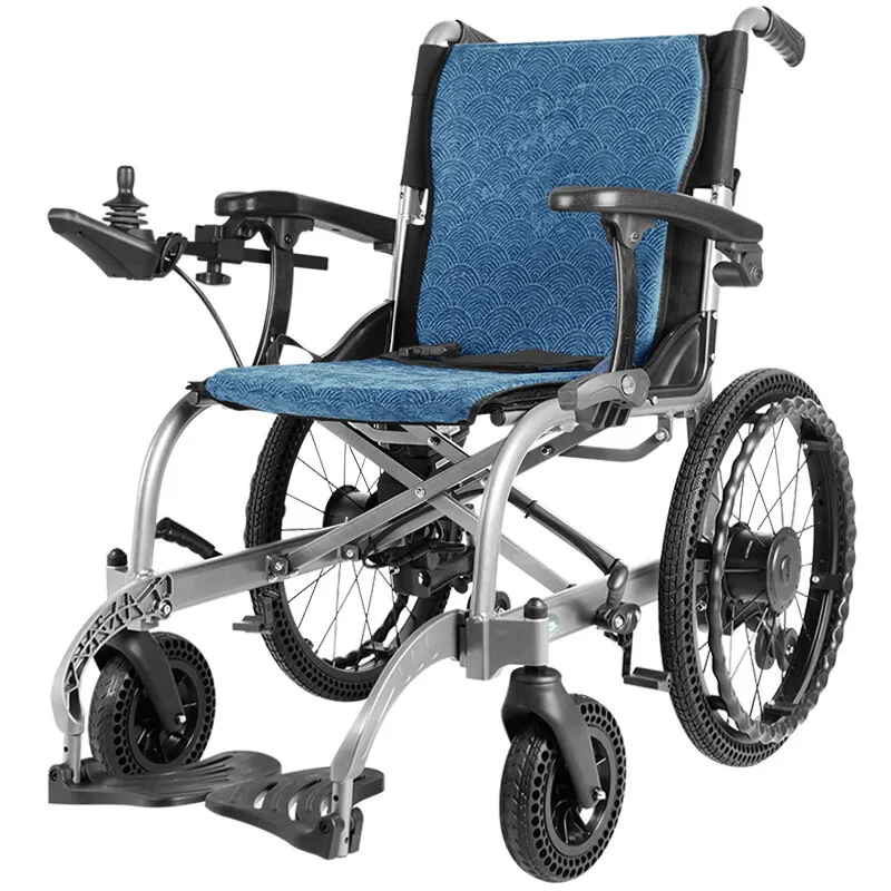 2024 New Electric Wheelchair Internal Rotor Brushless Motor Folding Lightweight Electric Wheelchair Power Wheelchair