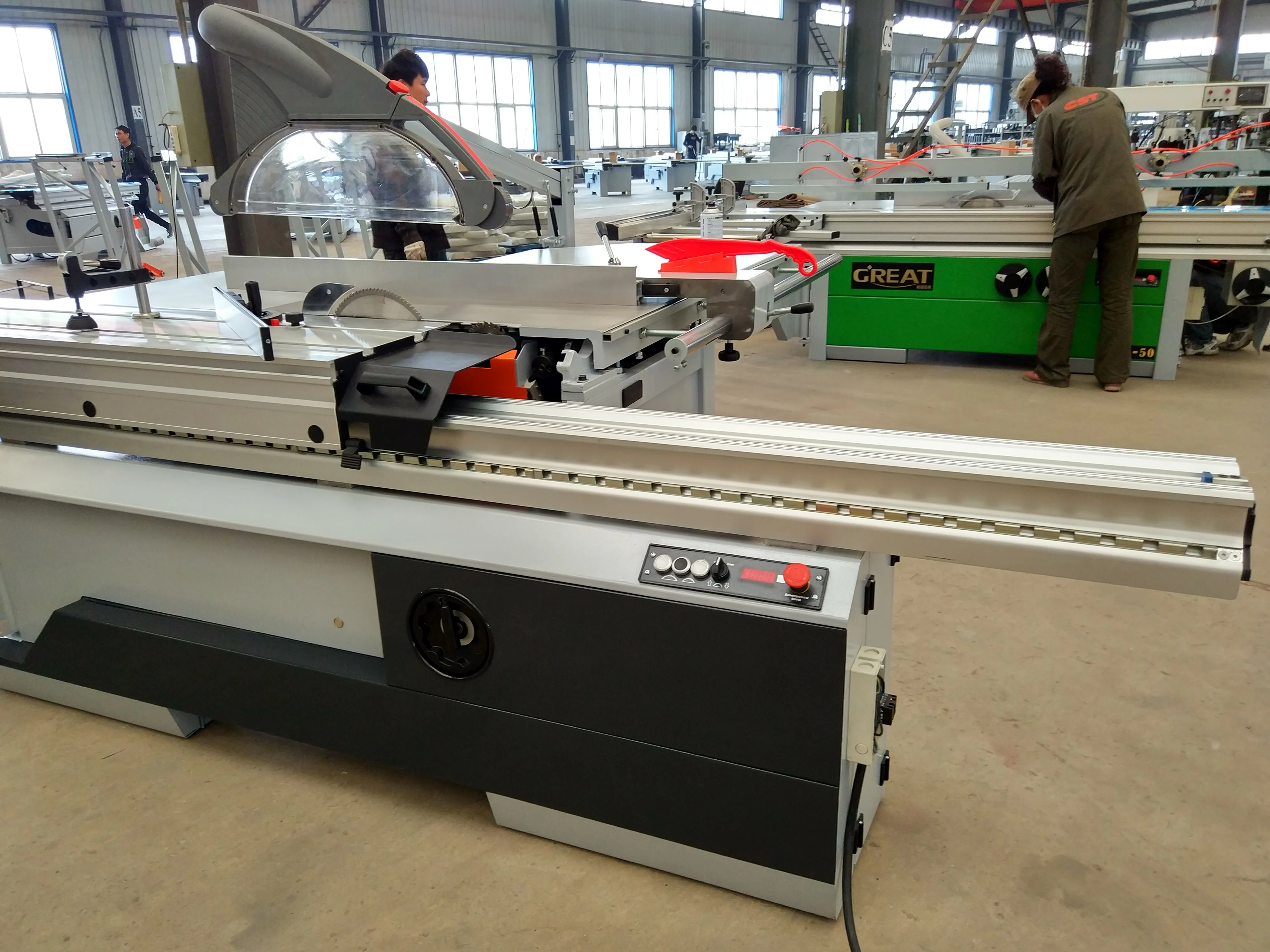 LEAD Sawmill multifunctional sliding panel table saw machinery wood saw machines