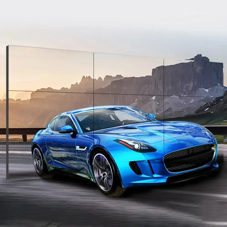 LCD Video Walls Indoor HD Digital Large Screen Display Video Wall 55 Inch 3x3 Splicing Screens Xx.video Xx Outdoor Led Screen