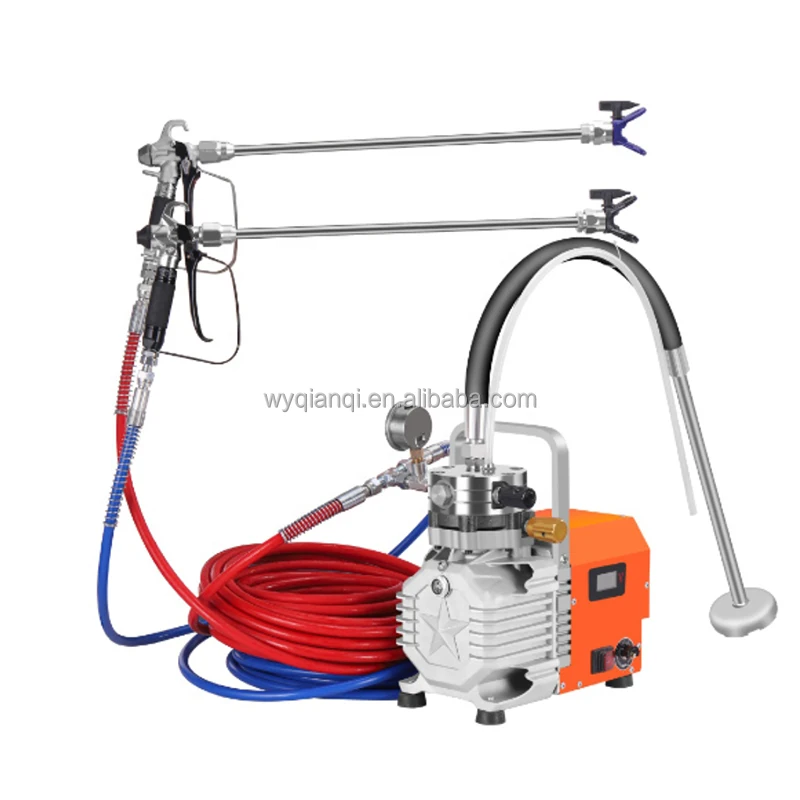 large flow multifunction portable airless spray paint machine