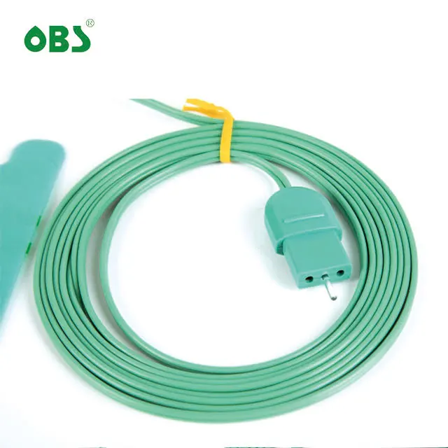 Disposable Return Electrode Grounding Pad with Cable Electrosurgical ESU Pad