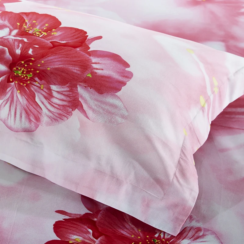New products 3d quilt king fabric home bed sheet comforter bedding set with low price