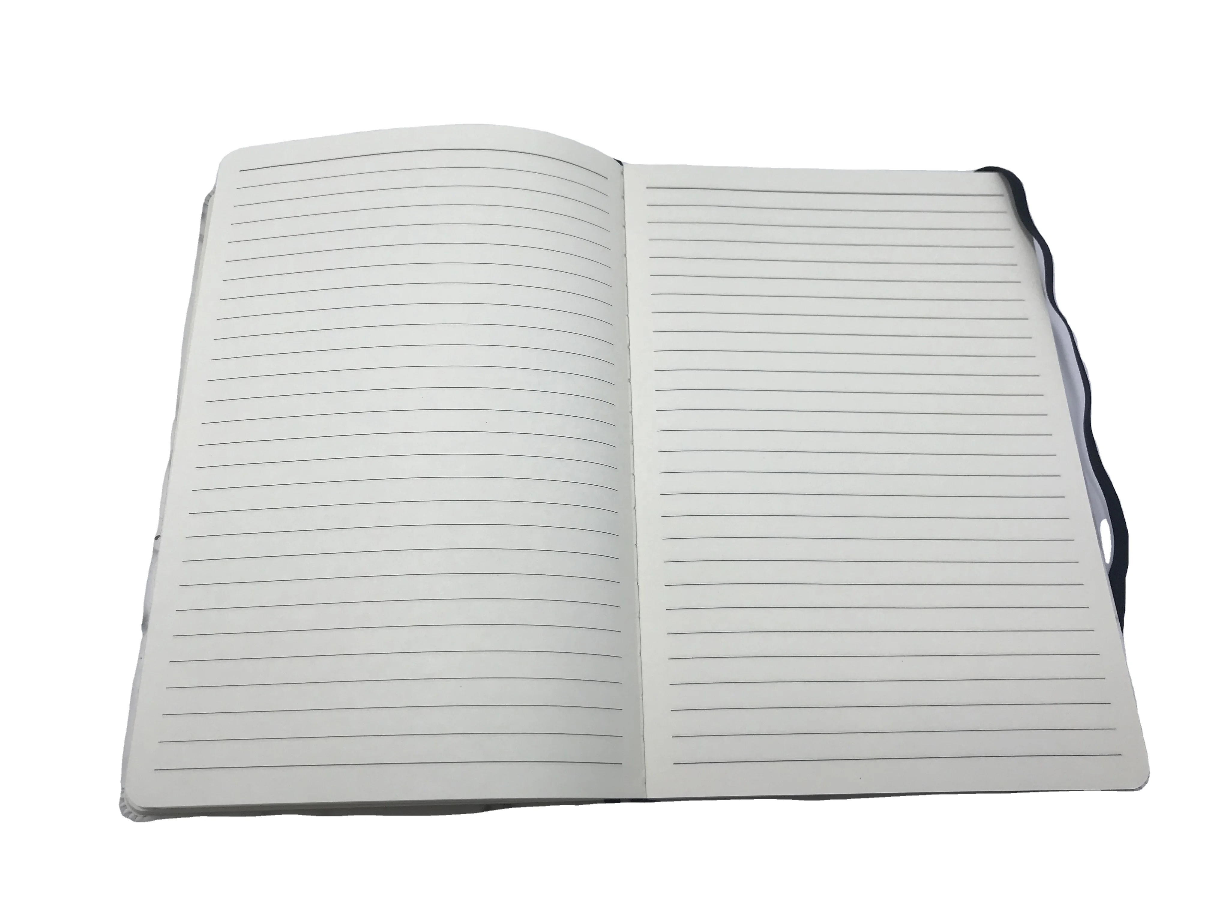 Cheap Bulk Custom Logo Promotion Writing Books Wholesale Customized  A5 PU Leather Paper Notebook With Elastic Strap