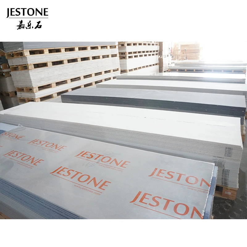 JESTONE 6 мм 12 мраморный узор сплошные поверхностные листы акриловые твердые пластины панели большие плиты лист
