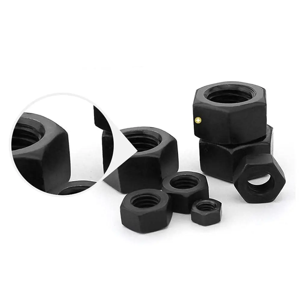 High Quality M12x1.5 GB6170 DIN934 Wheel Screws Lug Nuts Multifunctional Fastening Stainless Steel Hexagon Nuts Carbon M3 Thread