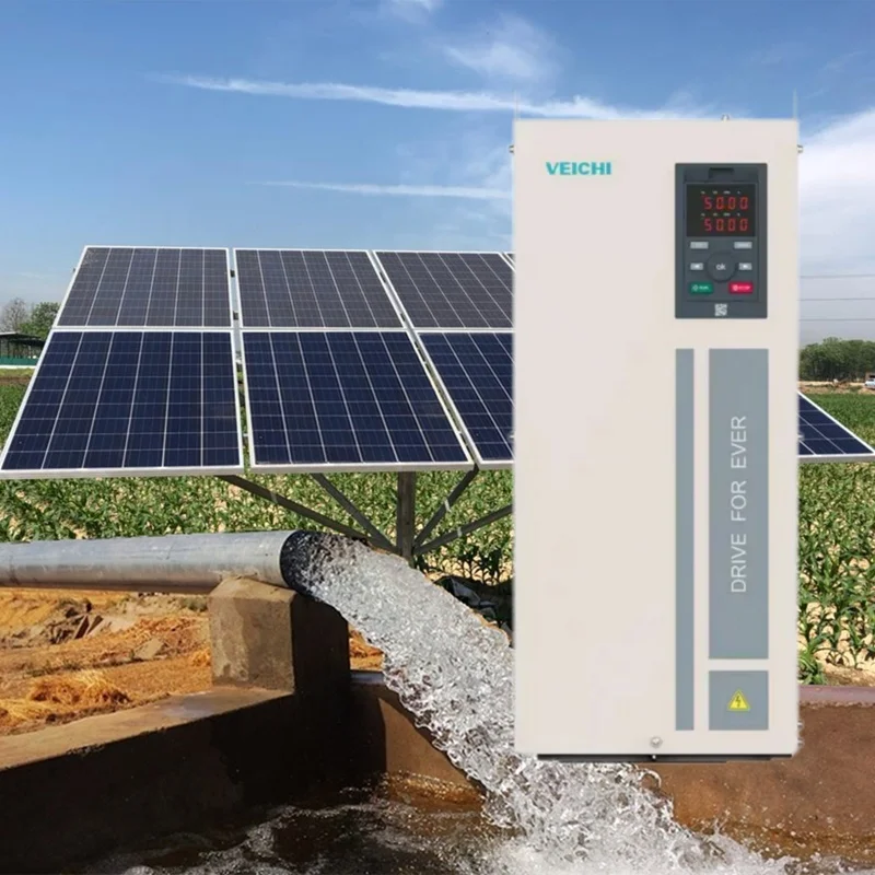 Veichi 30 кВт система солнечного водяного насоса преобразователь переменного тока в постоянного инвертор привод для двигателя 3 фазы