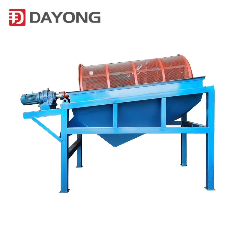 Large Drum Screening Machine Gold Placer Screening Drum Screen