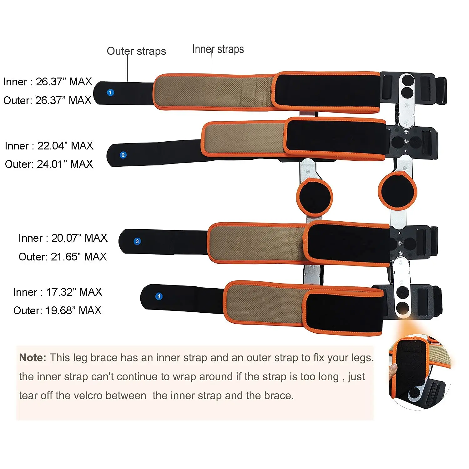 Стабилизатор ног HKJD, регулируемый фиксатор колена, фиксатор колена на шарнирах, ортопедический медицинский фиксатор колена